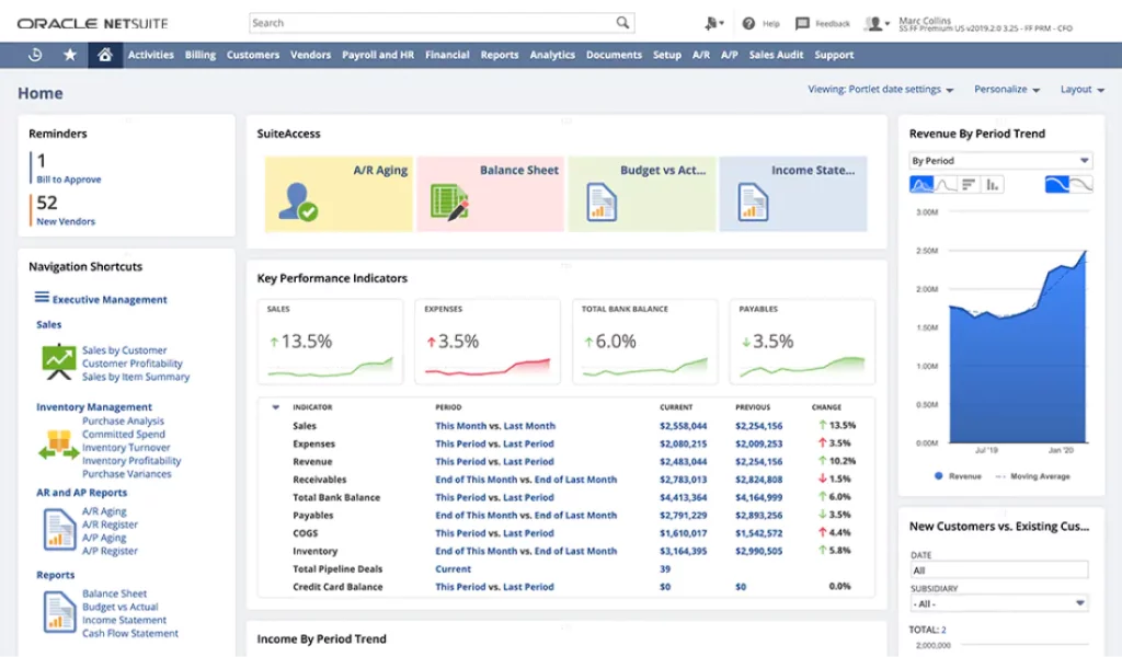 BlackOak-Consulting-Oracle-Netsuite-ERP-Dashboard